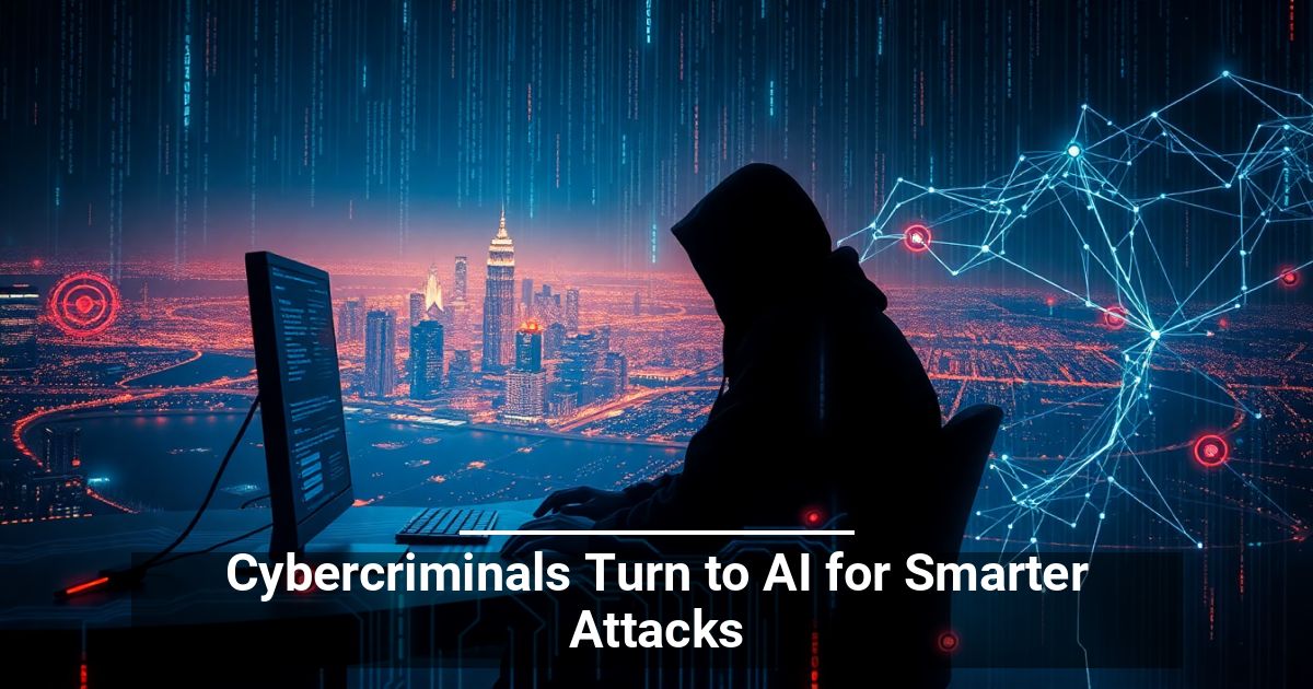 Cybercriminals Turn to AI for Smarter Attacks