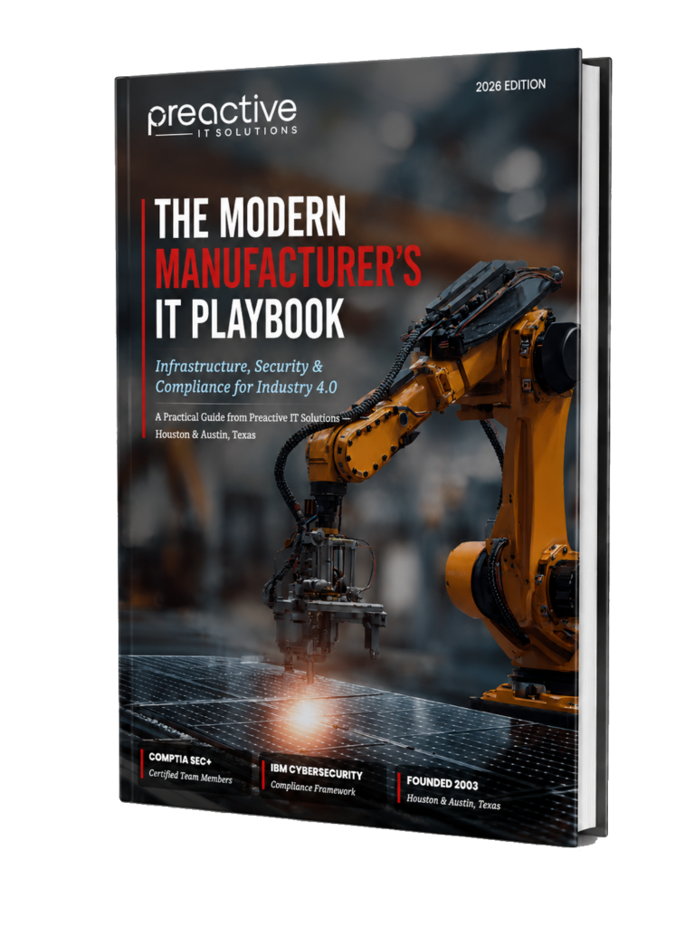 The Manufacturer's IT Playbook