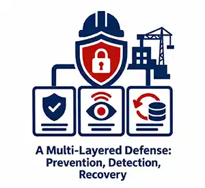 Multi-Layered Cybersecurity for Construction Companies