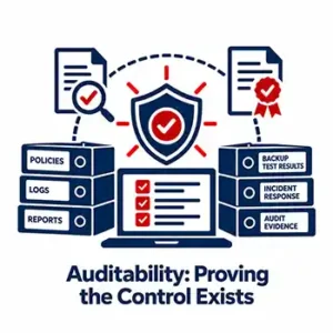 Auditability: Proving the Control Exists